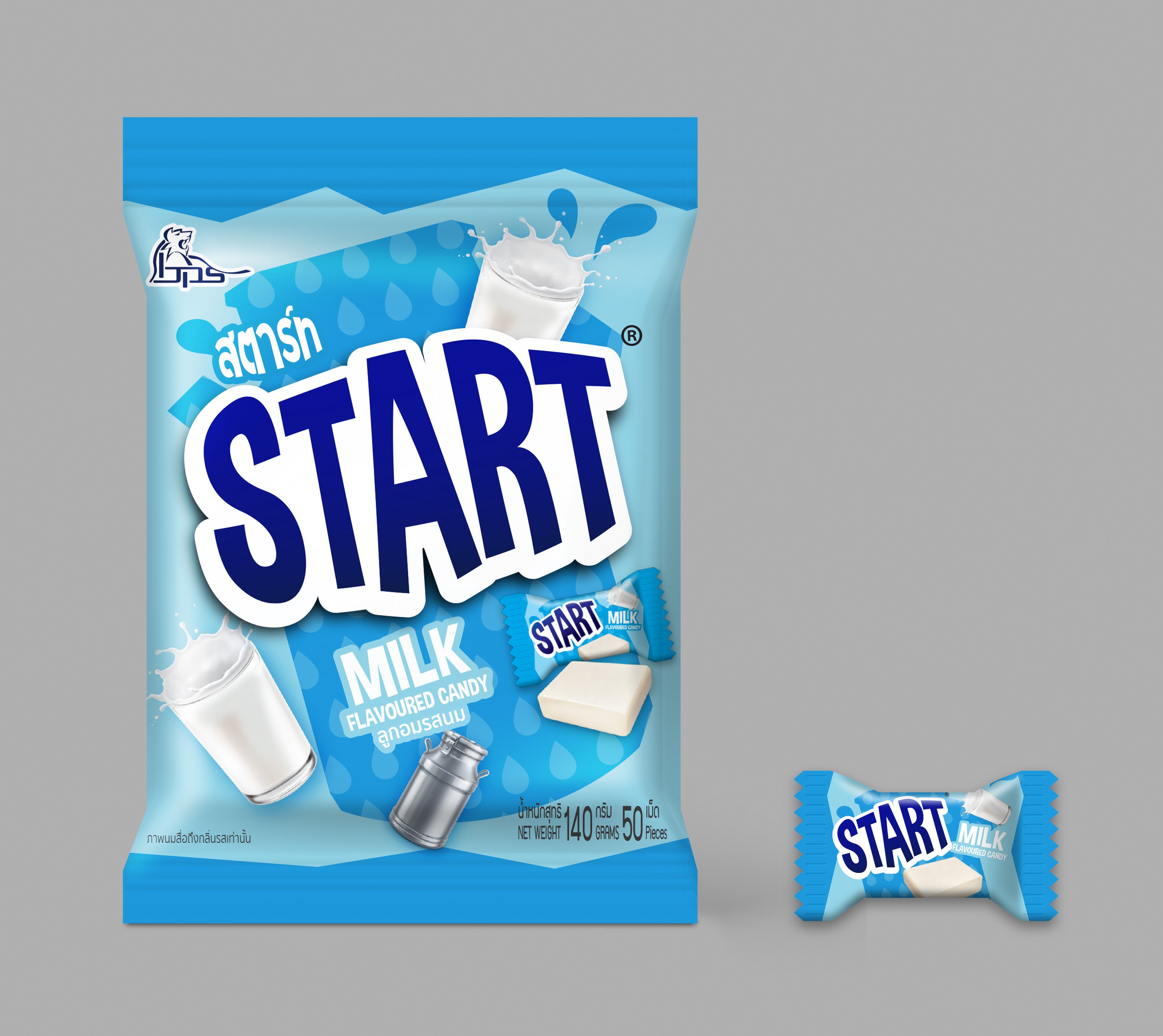 Kẹo Start vị sữa 140g